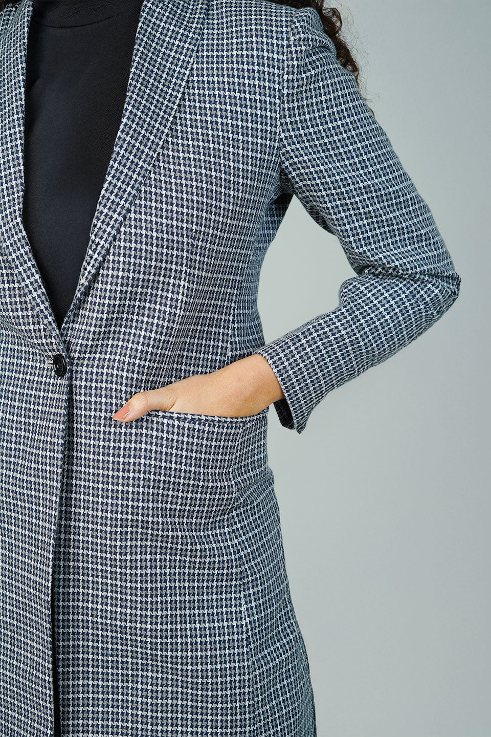 Tweed Blue Blazer