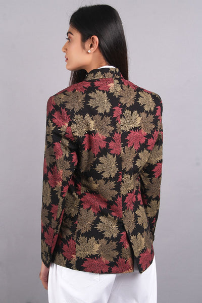 100% Premium Cotton Black Blazer