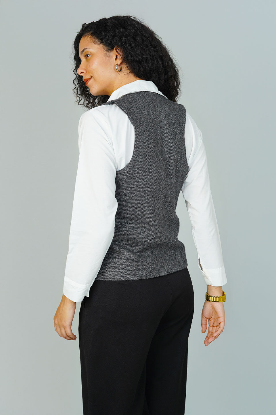 Tweedwool Grey Waistcoat