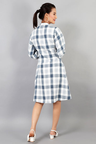 Cotton Midi White Dress